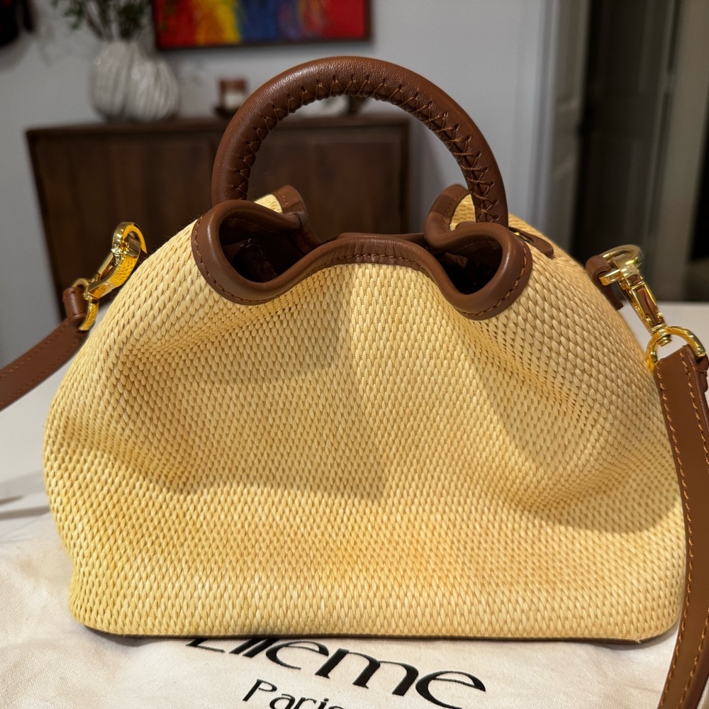 ELLEME BAOZI RAFFIA BAG